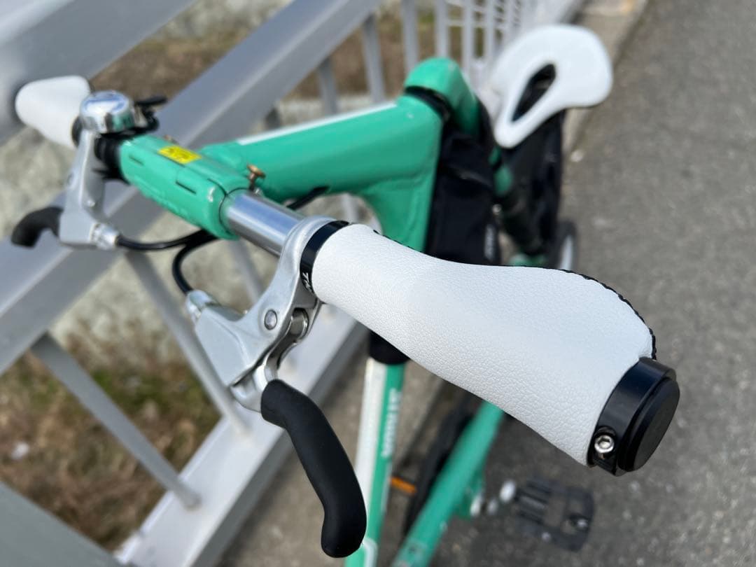 【期間限定価格】STRIDA SX 折りたたみ自転車 ミントグリーン　カスタム