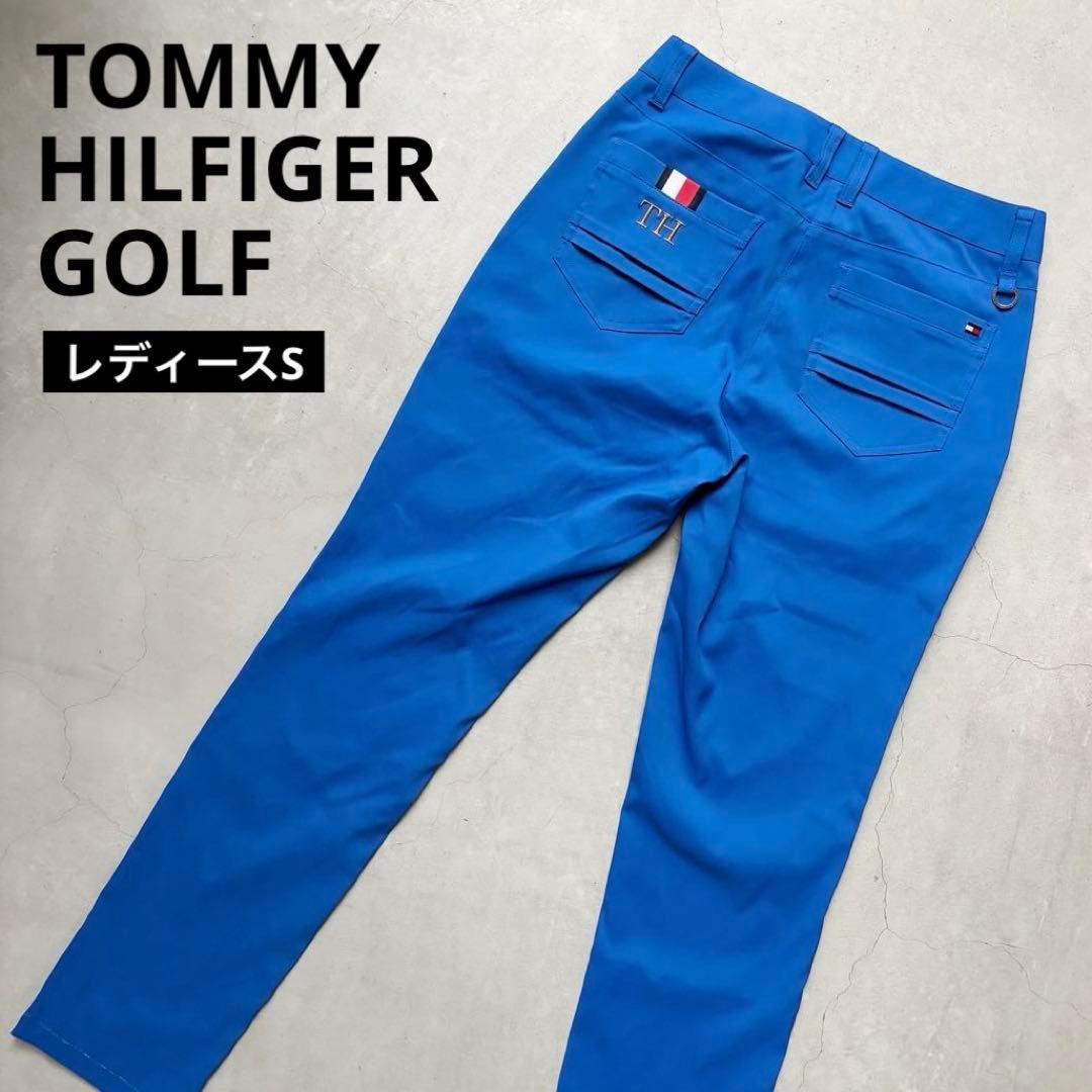 【極美品】  GOLF ストレッチロングパンツ ロゴ