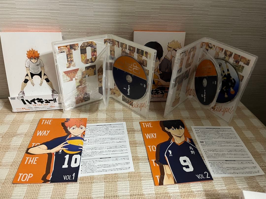 ハイキュー!! TO THE TOP 全6巻セット DVD セル版