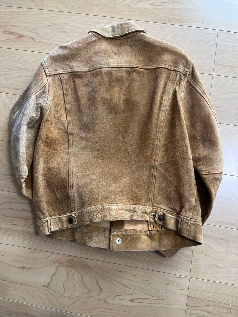 美品 Levis リーバイス 60s Big E 3rd スウェード トラッカー