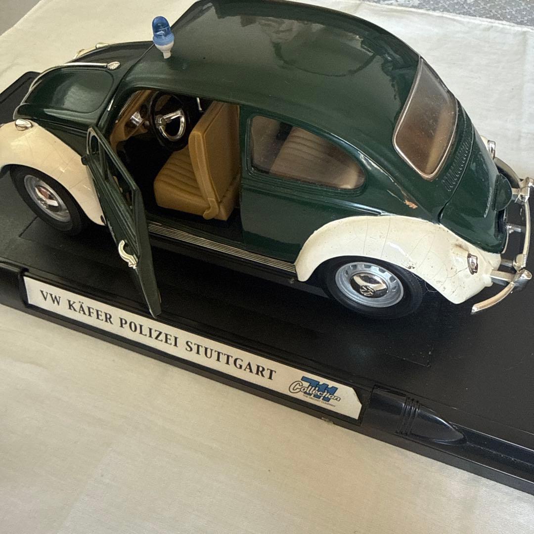 【値下げ】VW Käfer Polizei Stuttgart ミニカー