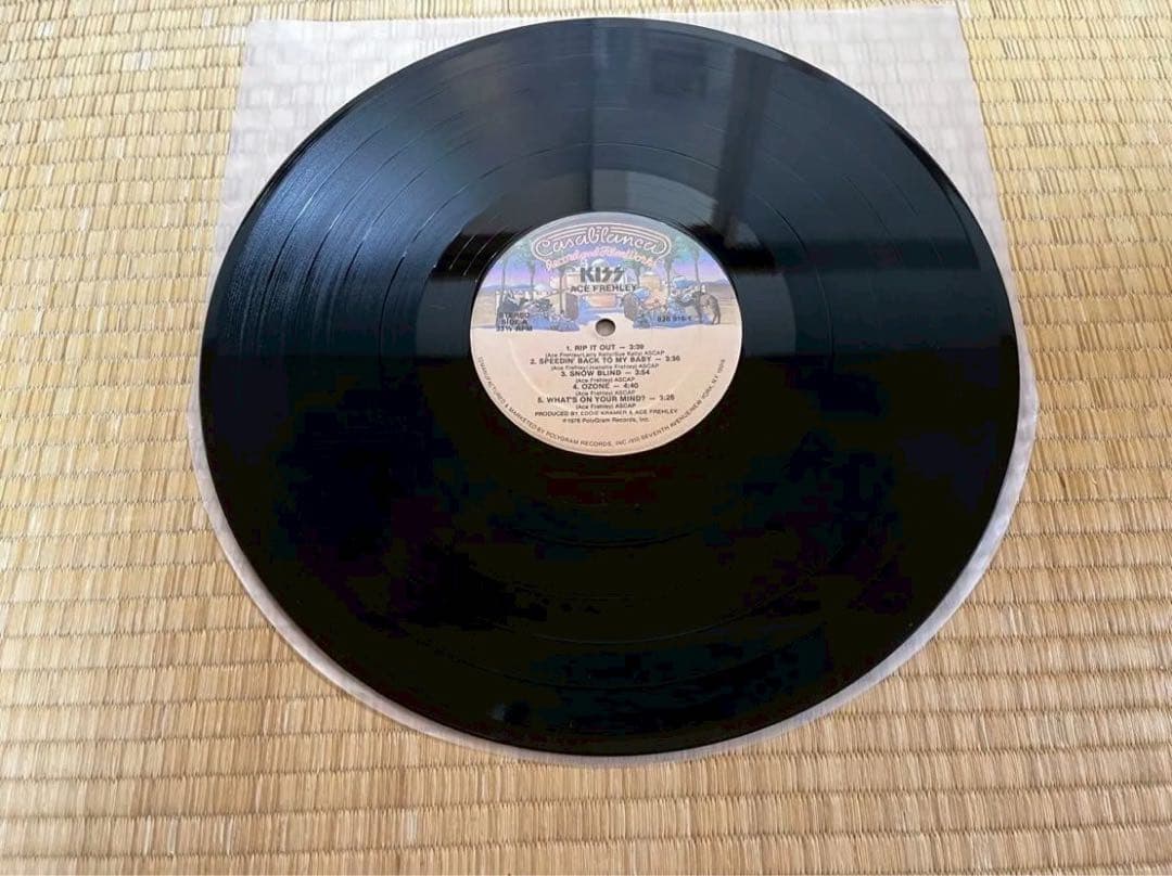 ACE FREHLEYレコード　輸入盤