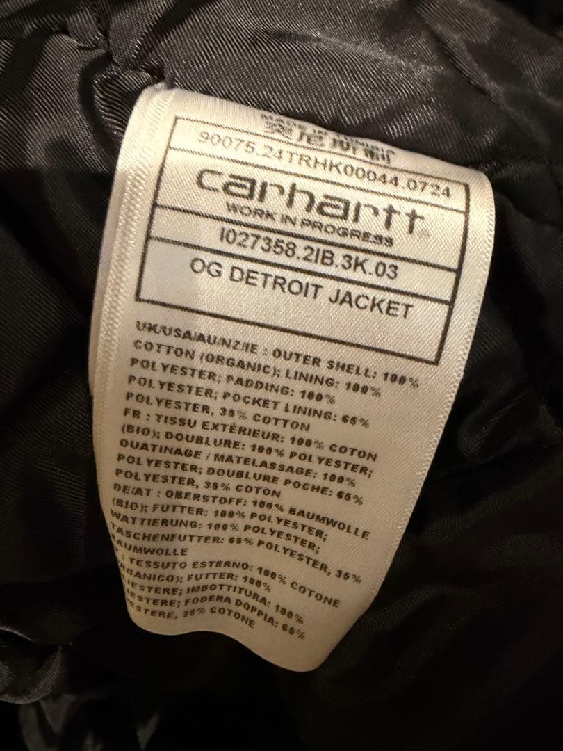 Carhartt OG DETROIT JACKET Lサイズ