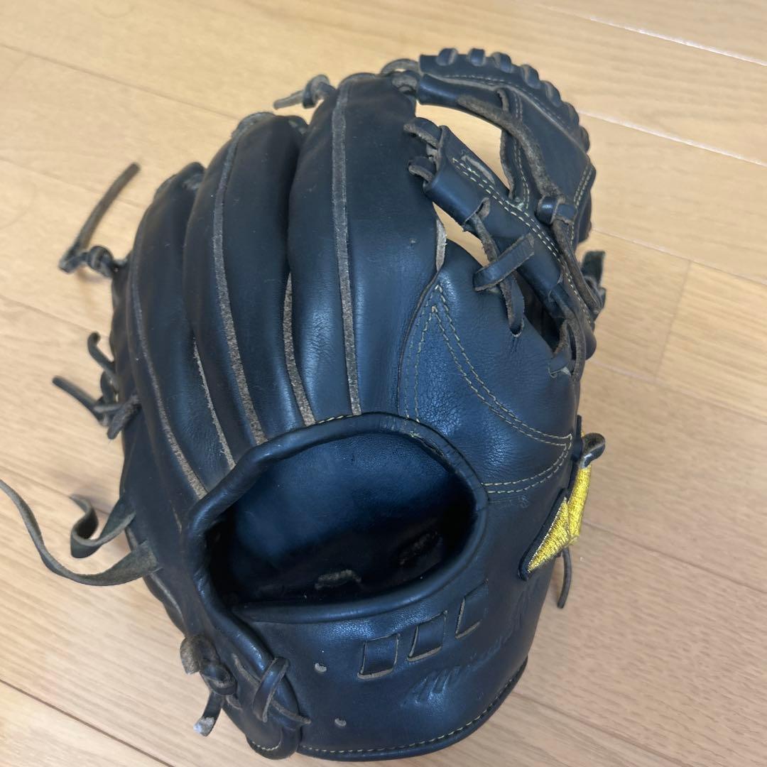 ミズノプロ　 黒 野球グローブ　硬式用