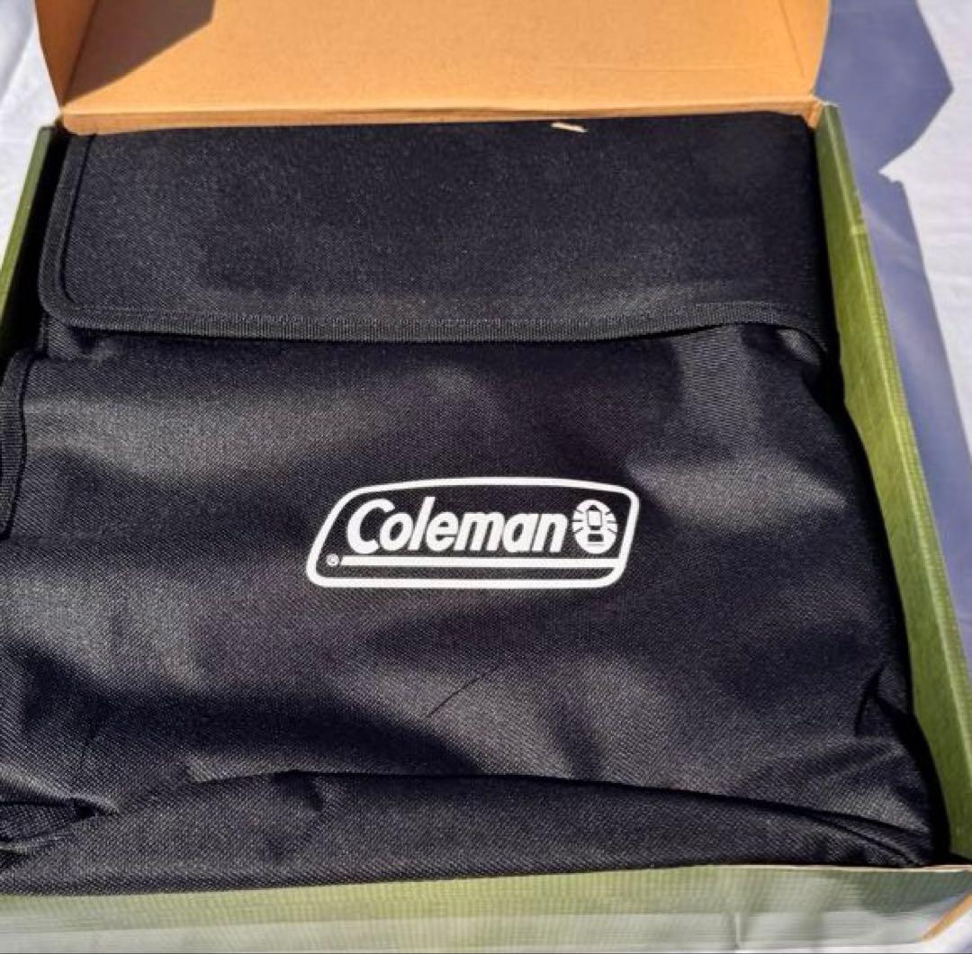 【未使用品】コールマン キャンピングオーブンスモーカー 収納ケース付 燻製対応