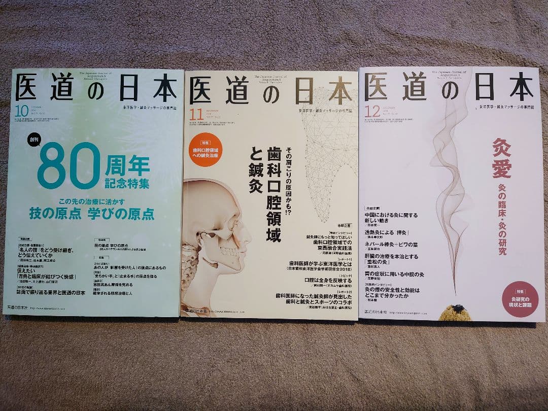 医道の日本2018年フルセット+2019年1～3月号
