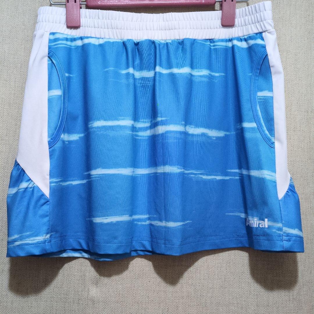 Admiral テニスウェア上下セット 青白