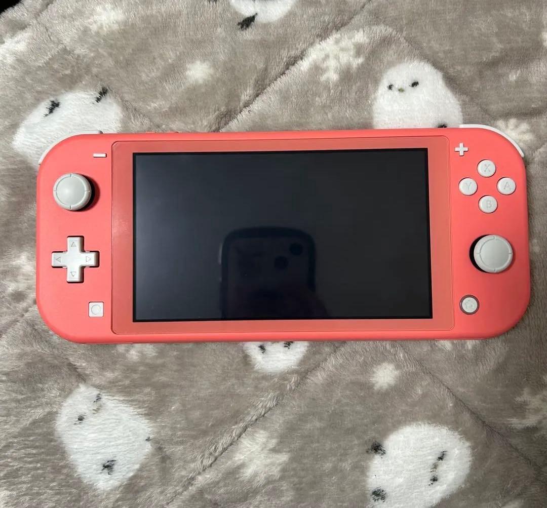 Nintendo Switch Lite コーラル 本体 箱 充電器付き