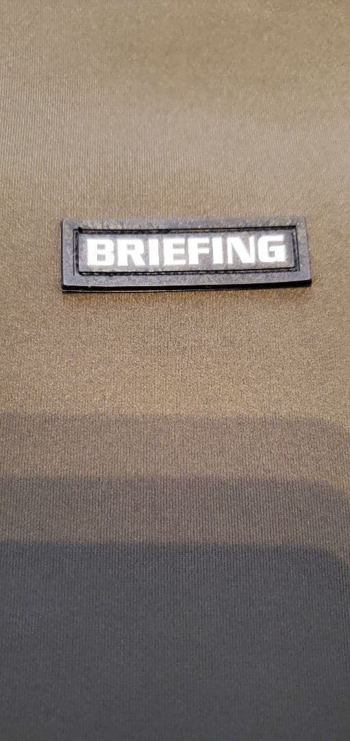 【美品】BRIEFING　3D LOGOハーフジップ
