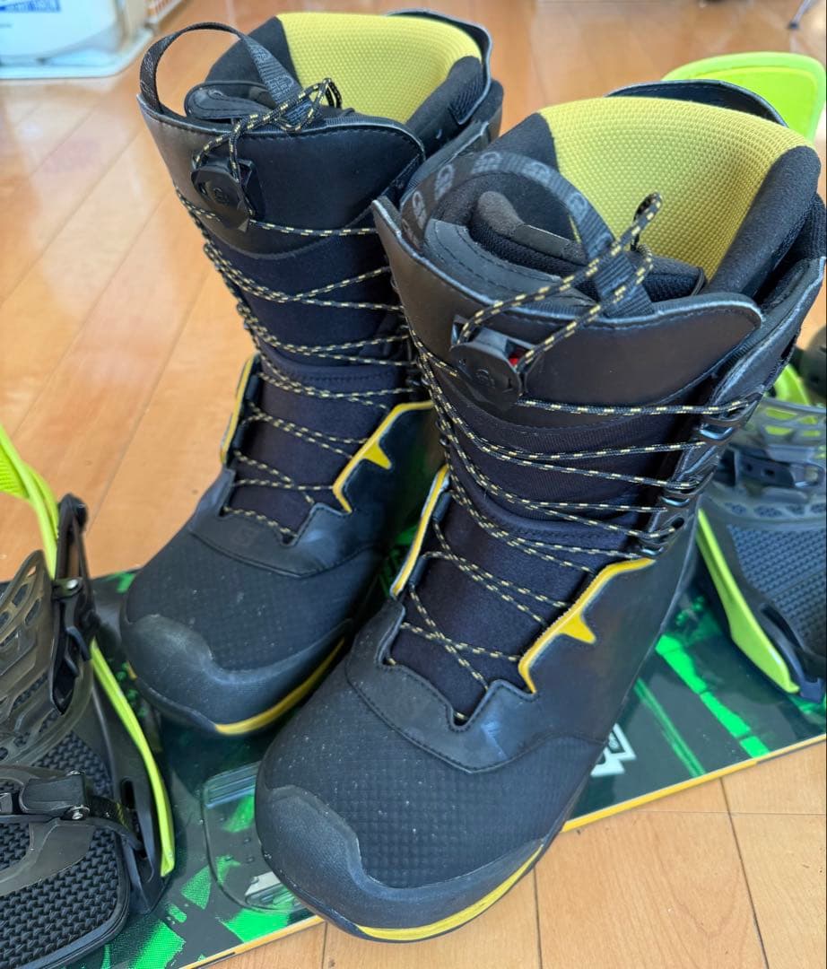 【札幌市直接受取り】スノーボード3点セット