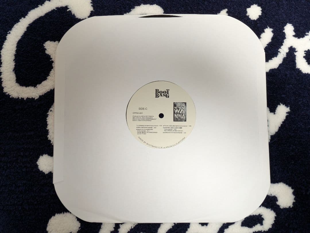 MEGA-G「JUSWANNA IS DEAD」LP レコード 仙人掌