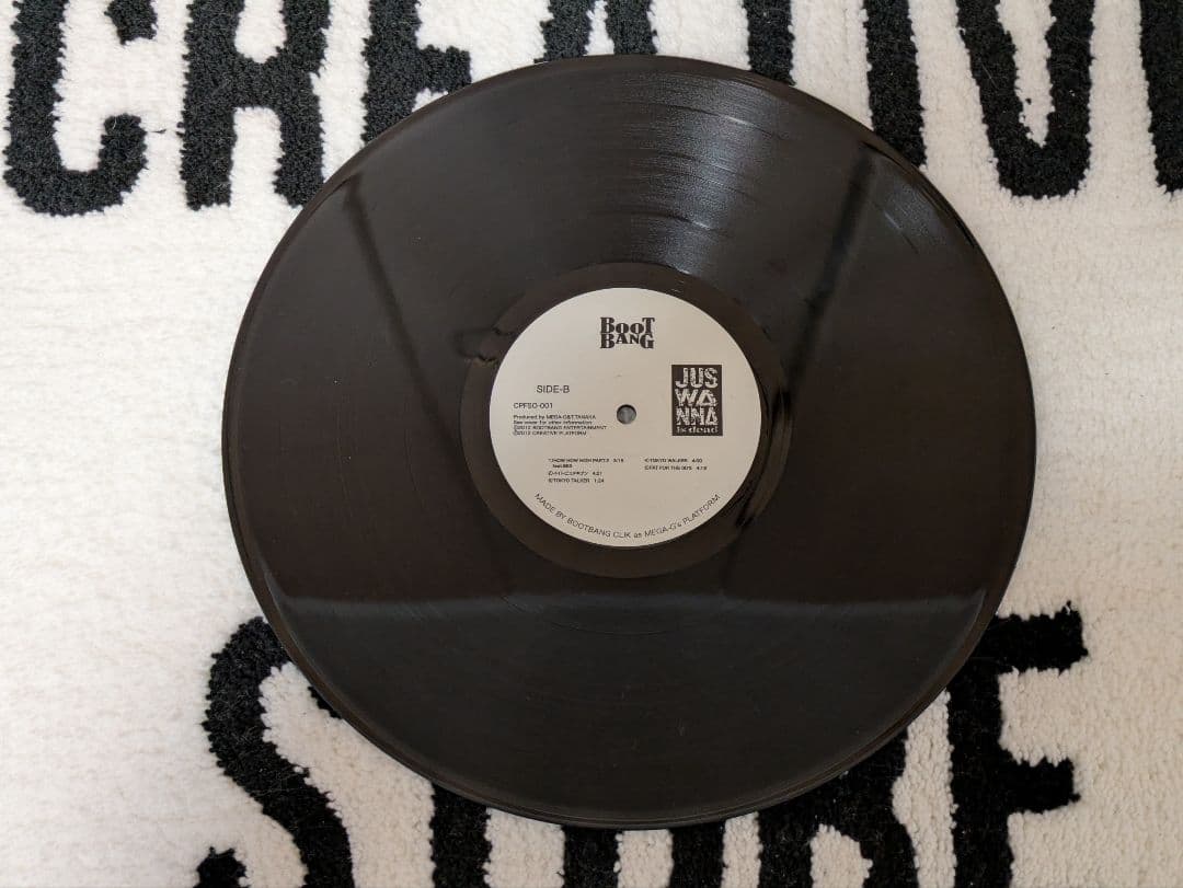 MEGA-G「JUSWANNA IS DEAD」LP レコード 仙人掌