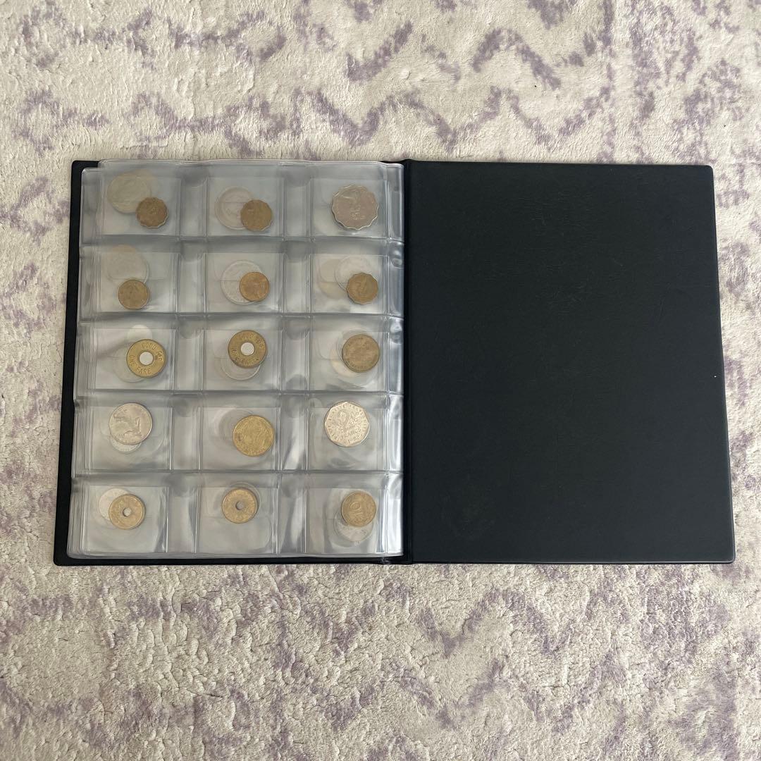 旧貨幣 アルバム 105枚