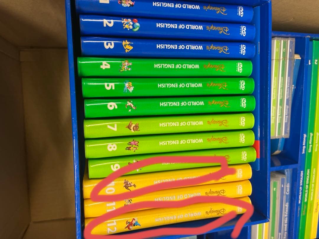 ディズニー英語システム　DVD CDセット