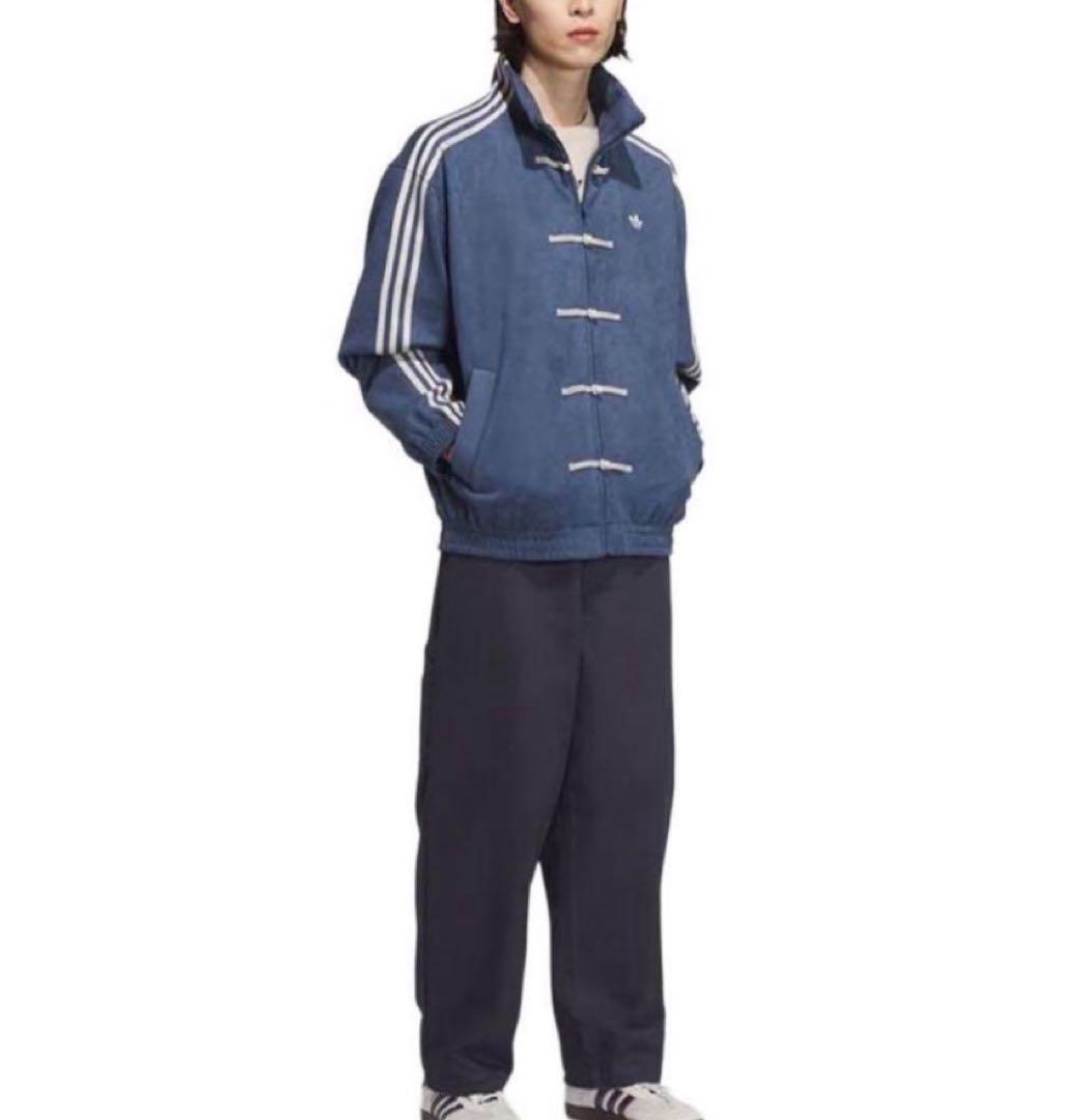 adidas アディダス 中国限定 巳年チャイナトラックジャケット ネイビーS