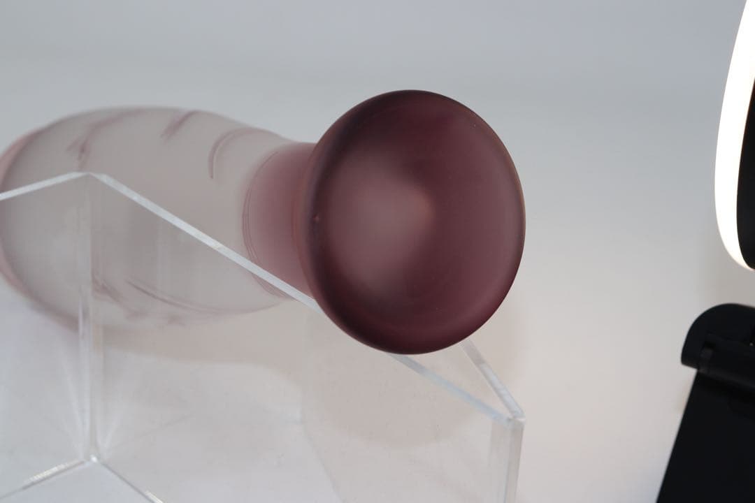 KAMEI GLASS 花瓶 グラデーションパープル 21cm