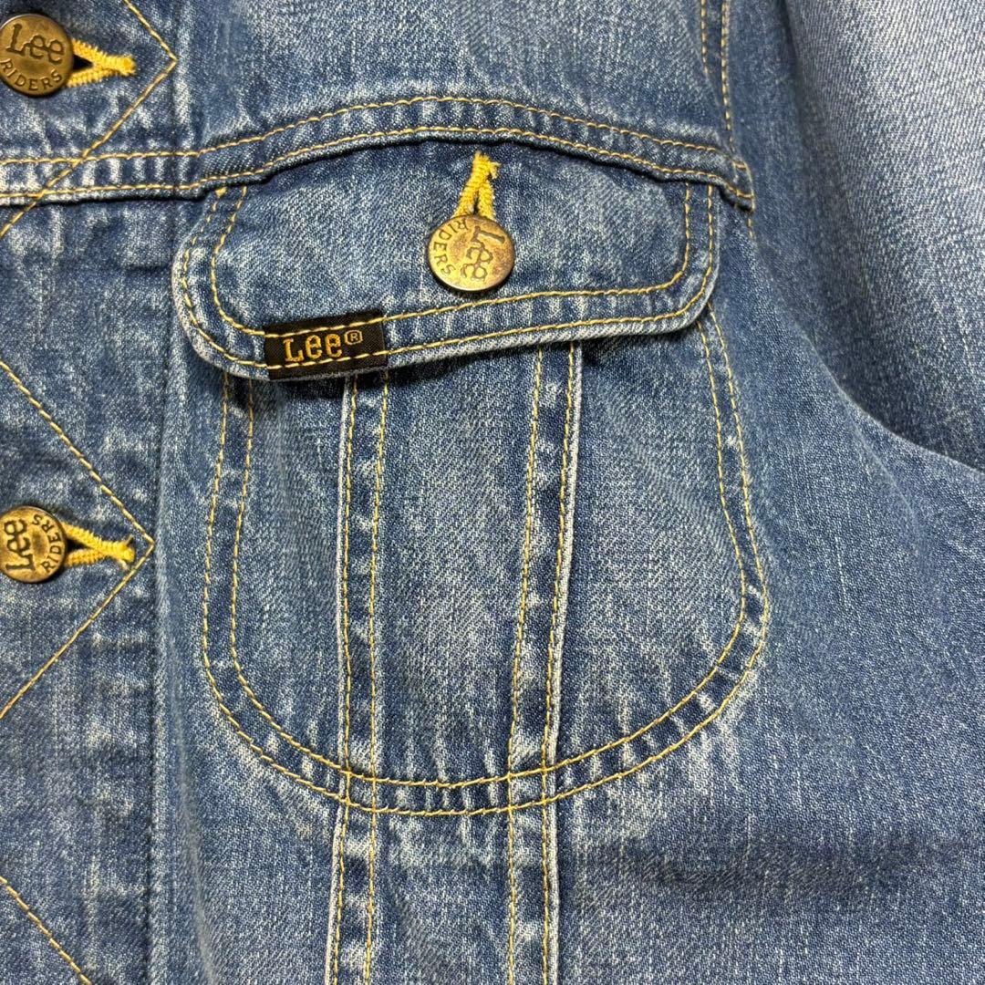 Lee RIDERS 101Jタイプ デニムジャケット 短丈 M Gジャン