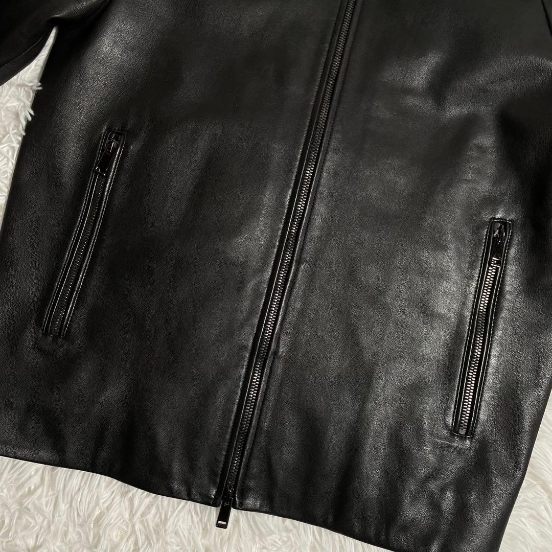 セオリー レザーブルゾン レザージャケット ラムレザー