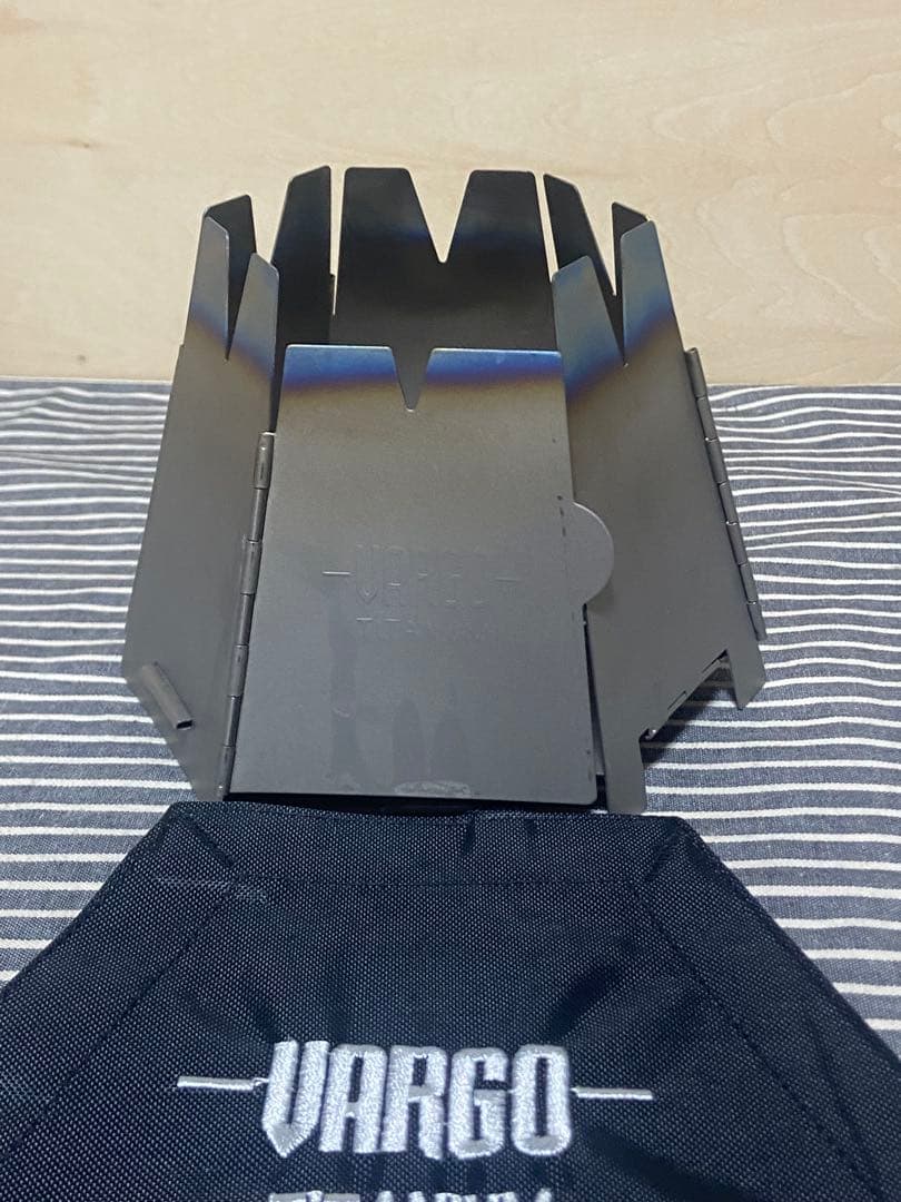 VARGO Titanium Hexagon WoodStove+五徳2点セット