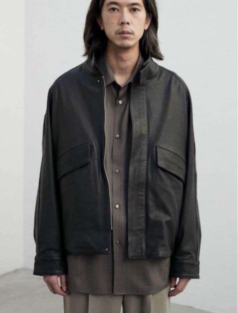 【LIDNM】 VINTAGE GOAT RIDING BLOUSON　希少 L