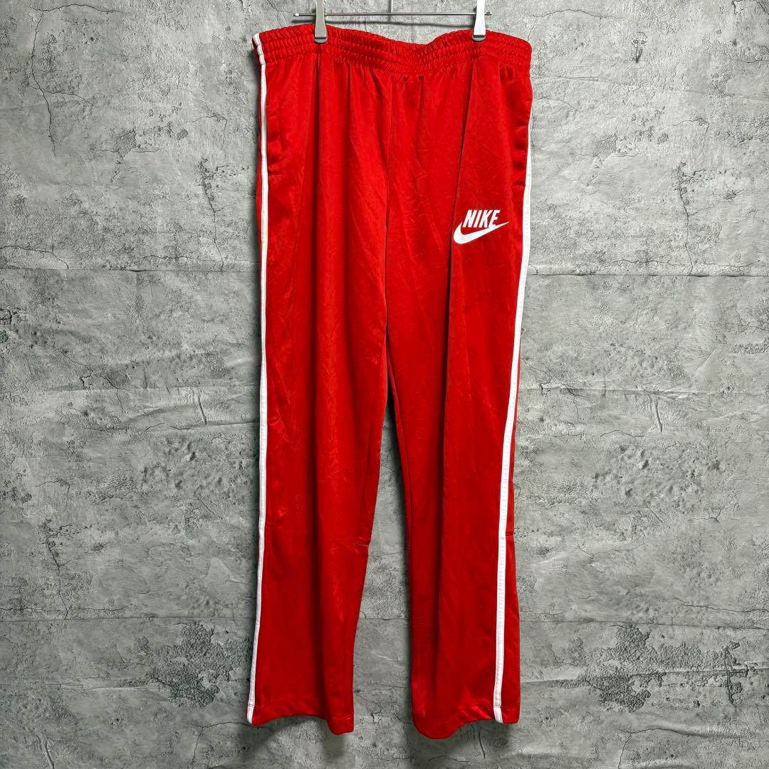 NIKE ナイキ　ジャージ　レッド　極美品　ワンポイント　2XL