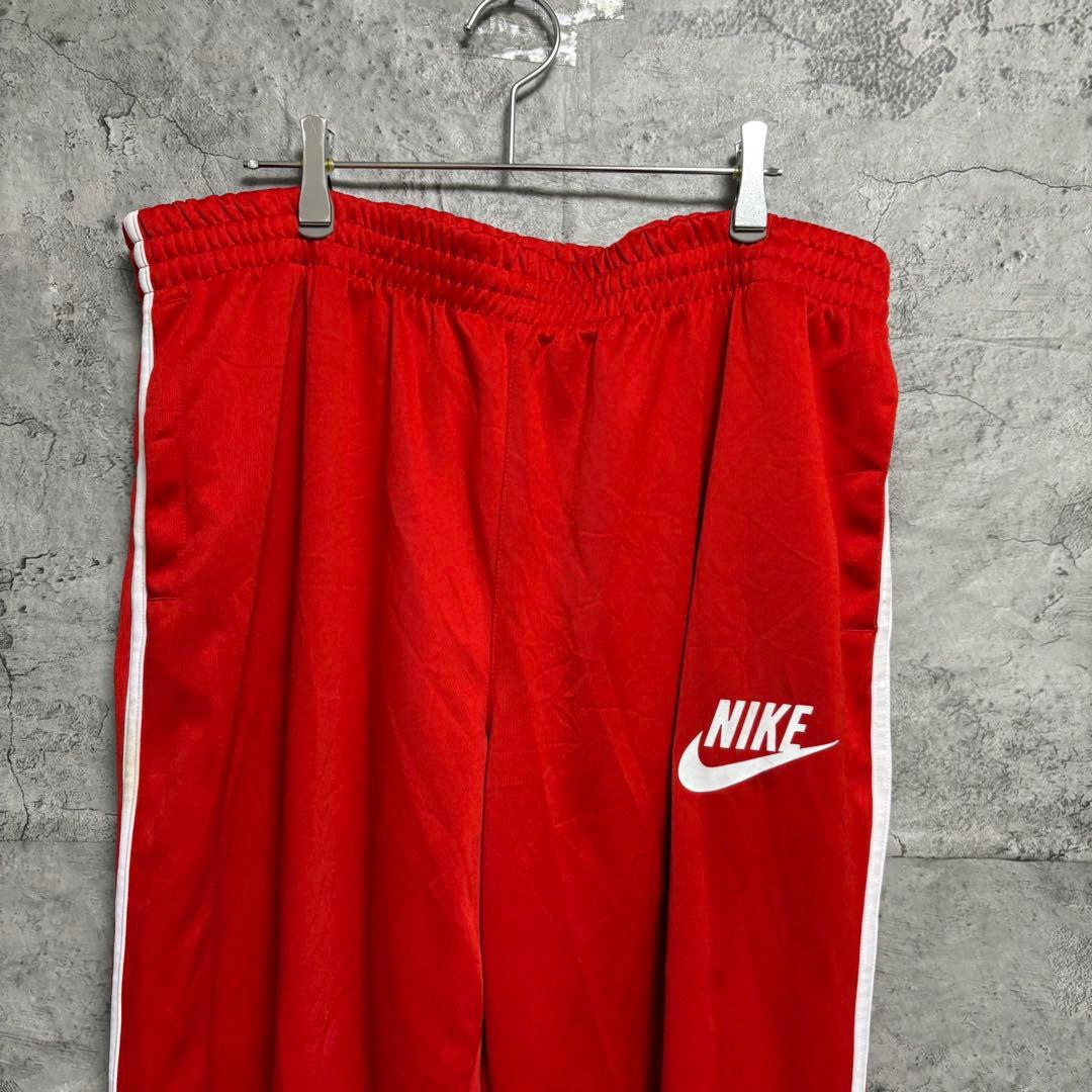 NIKE ナイキ　ジャージ　レッド　極美品　ワンポイント　2XL