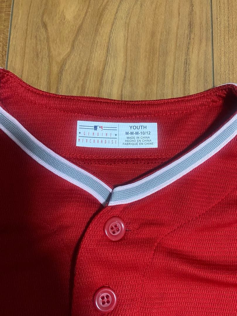 タグ付き　大谷翔平　ユニホーム　エンゼルス　Mサイズ　17