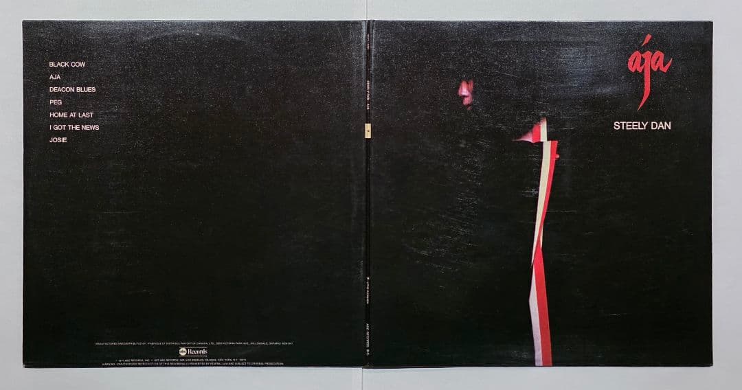 【希少赤ヴァイナル】Steely Dan『Aja』カナダ初期 9022-1006