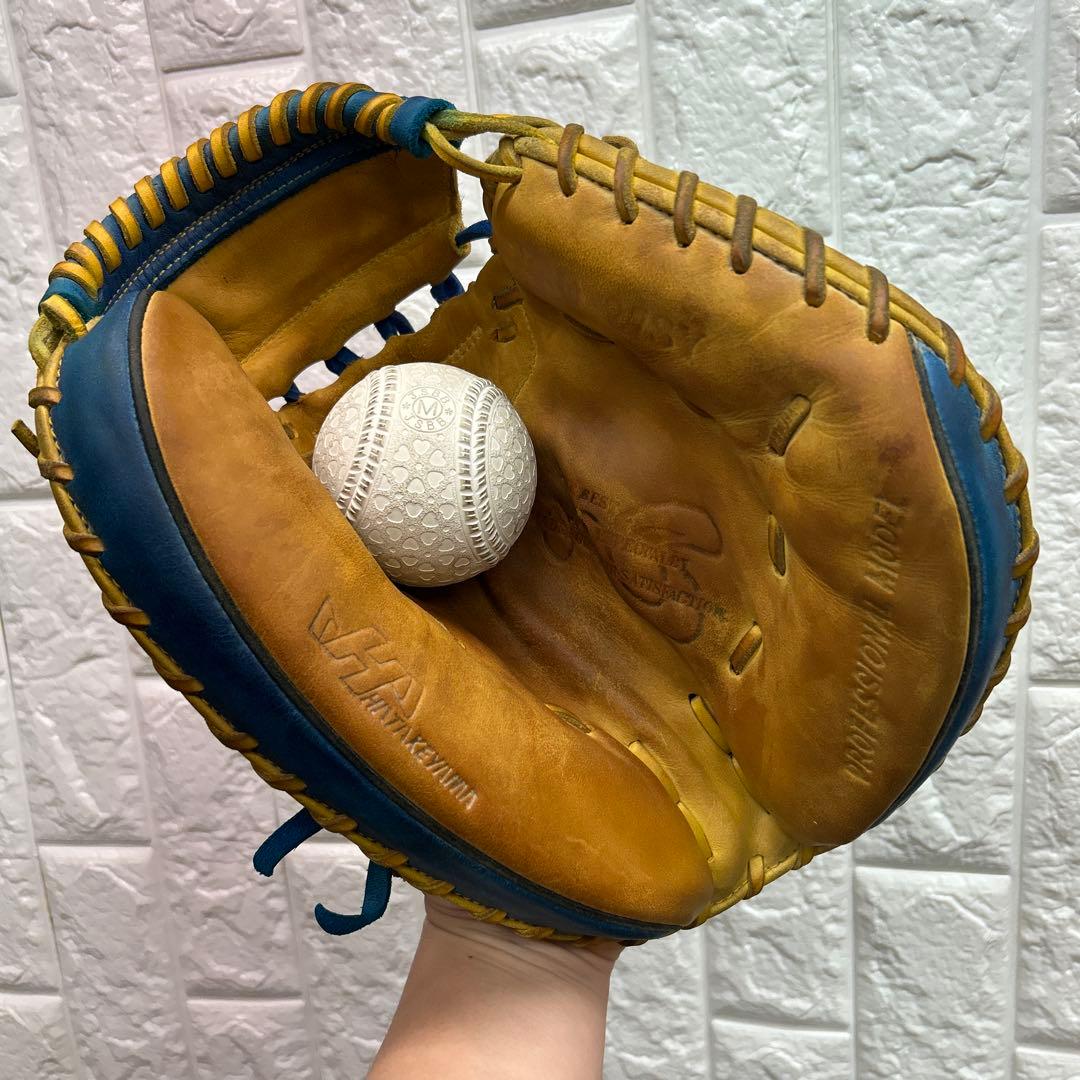 【オススメ】野球 グローブ 軟式 一般 キャッチャーミット ハタケヤマ