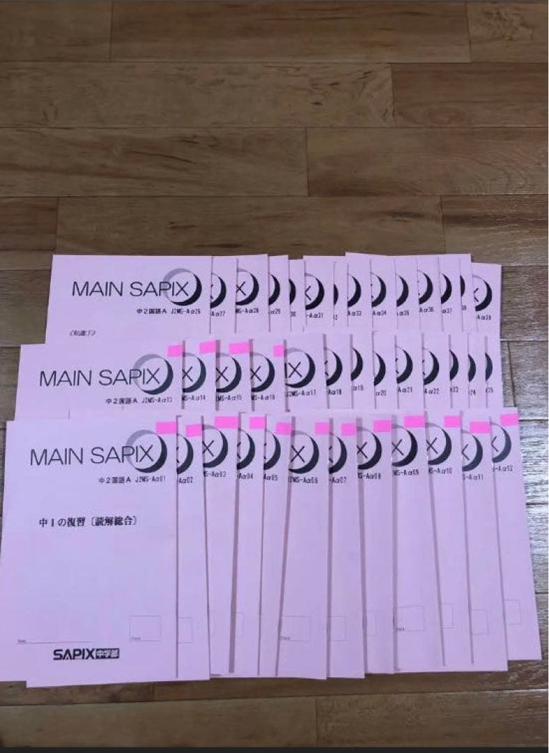 【SAPIX中学部】中２国語　MAIN SAPIX・春・夏・冬期講習・漢字の練習