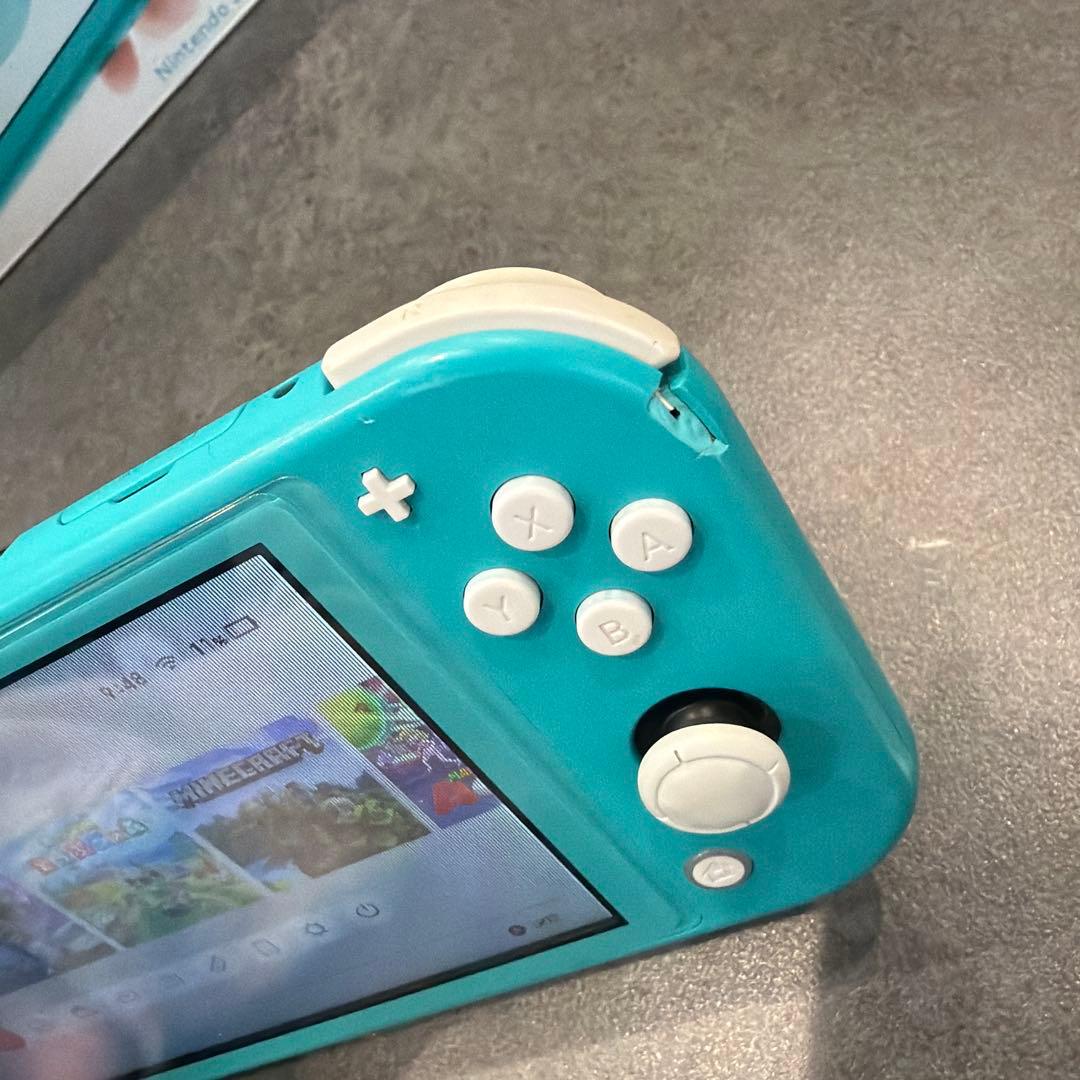 Nintendo Switch Lite ターコイズ 本体　ジャンク