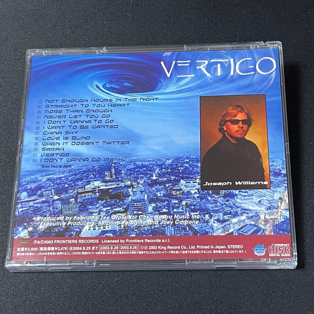 Vertigo Featuring Joseph Williamsメロハー