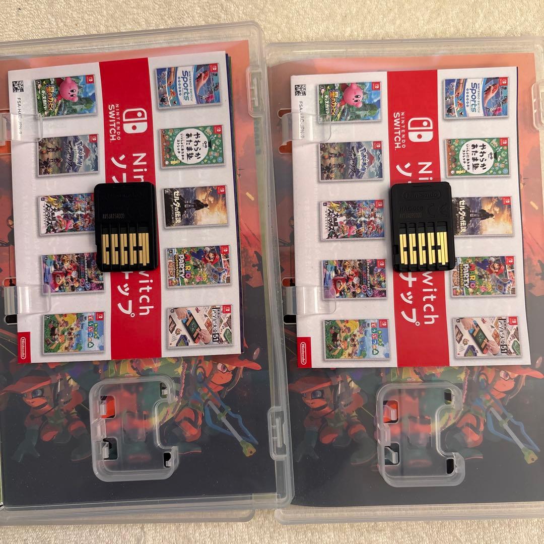 スプラトゥーン3 カセット 2つ