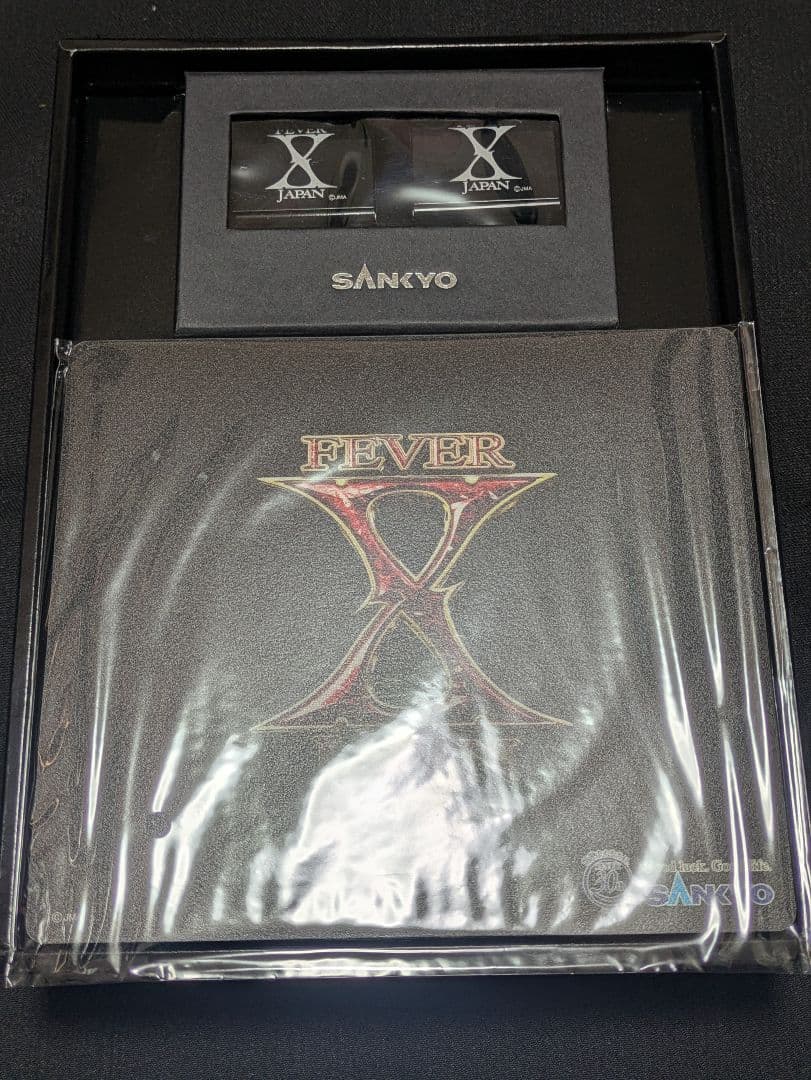 SANKYO FEVER X JAPAN 販促DVD 写真集他 ノベルティセット