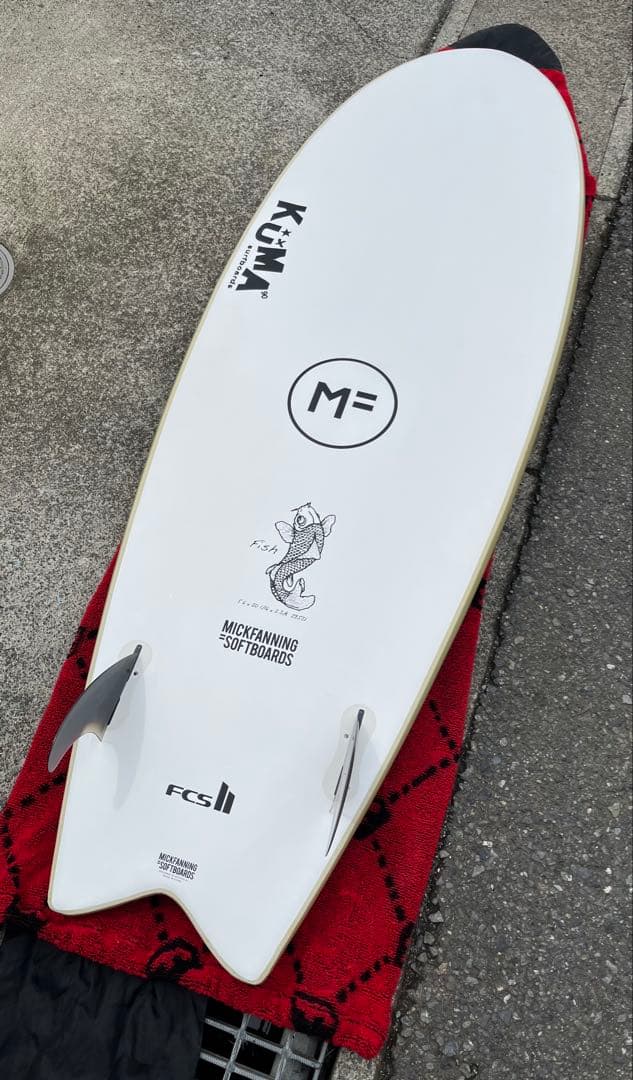 Mick Fanning KUMA Fish 5'6\"湘南手渡し限定