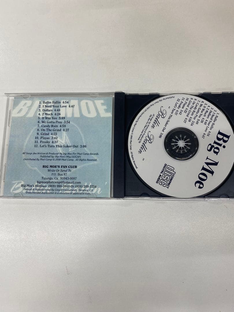 洋楽 g-rap Big Moe/Ballin Ballin