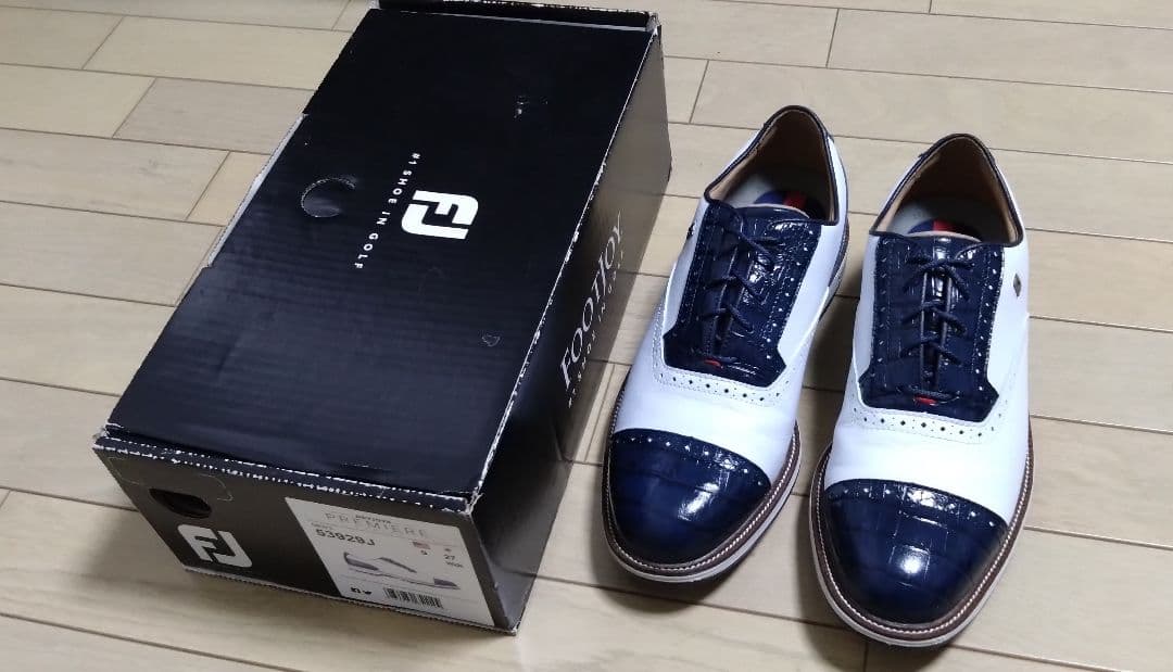 ほぼ未使用■フットジョイ ドライジョイズ プレミア ターロウ ゴルフシューズ■