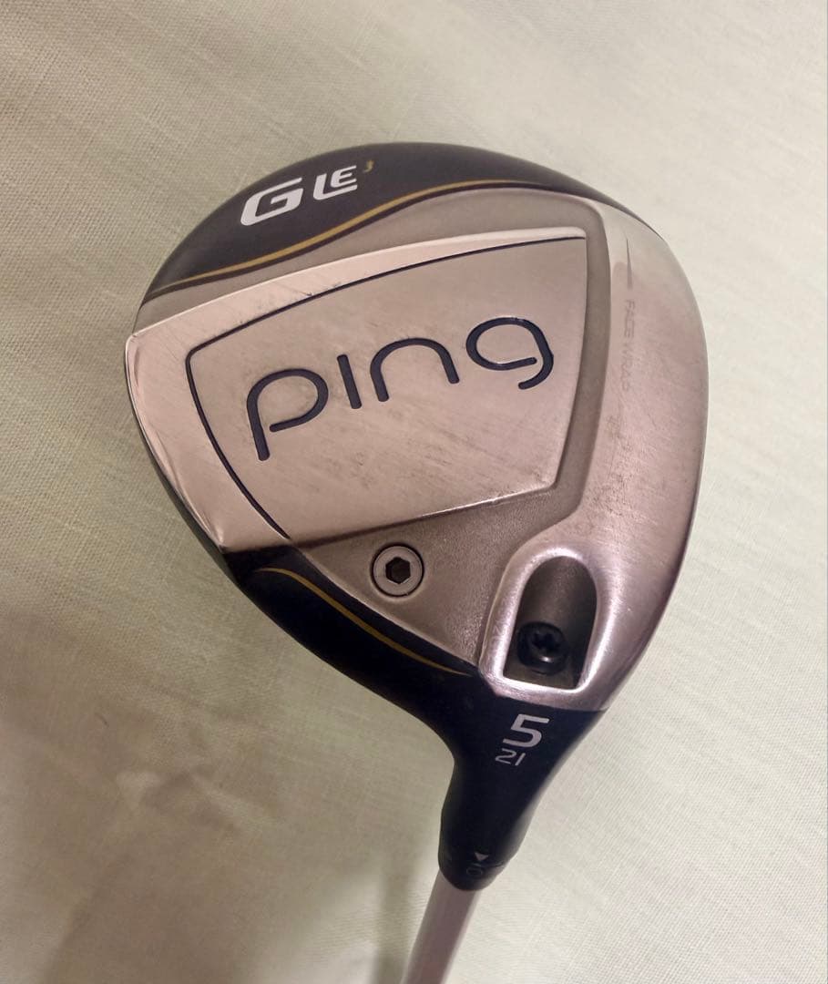 【美品】PING GLE3 フェアウェイウッド 5W 右用 Aシャフト カバー付