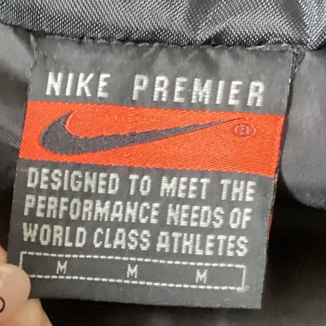90s NIKE ナイキ　ナイロンジャケット　ロングジャケット　ブラック
