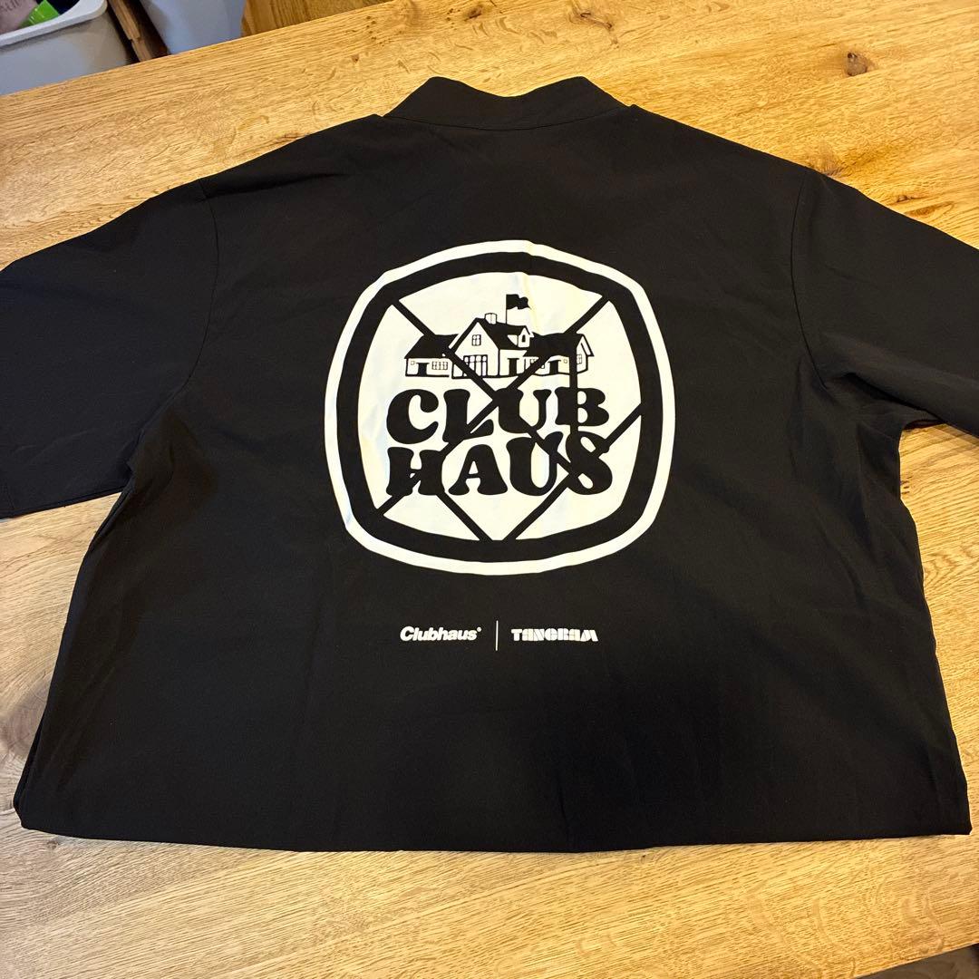 CLUBHAUS × TANGRAM コラボ ハーフジップ ピステ