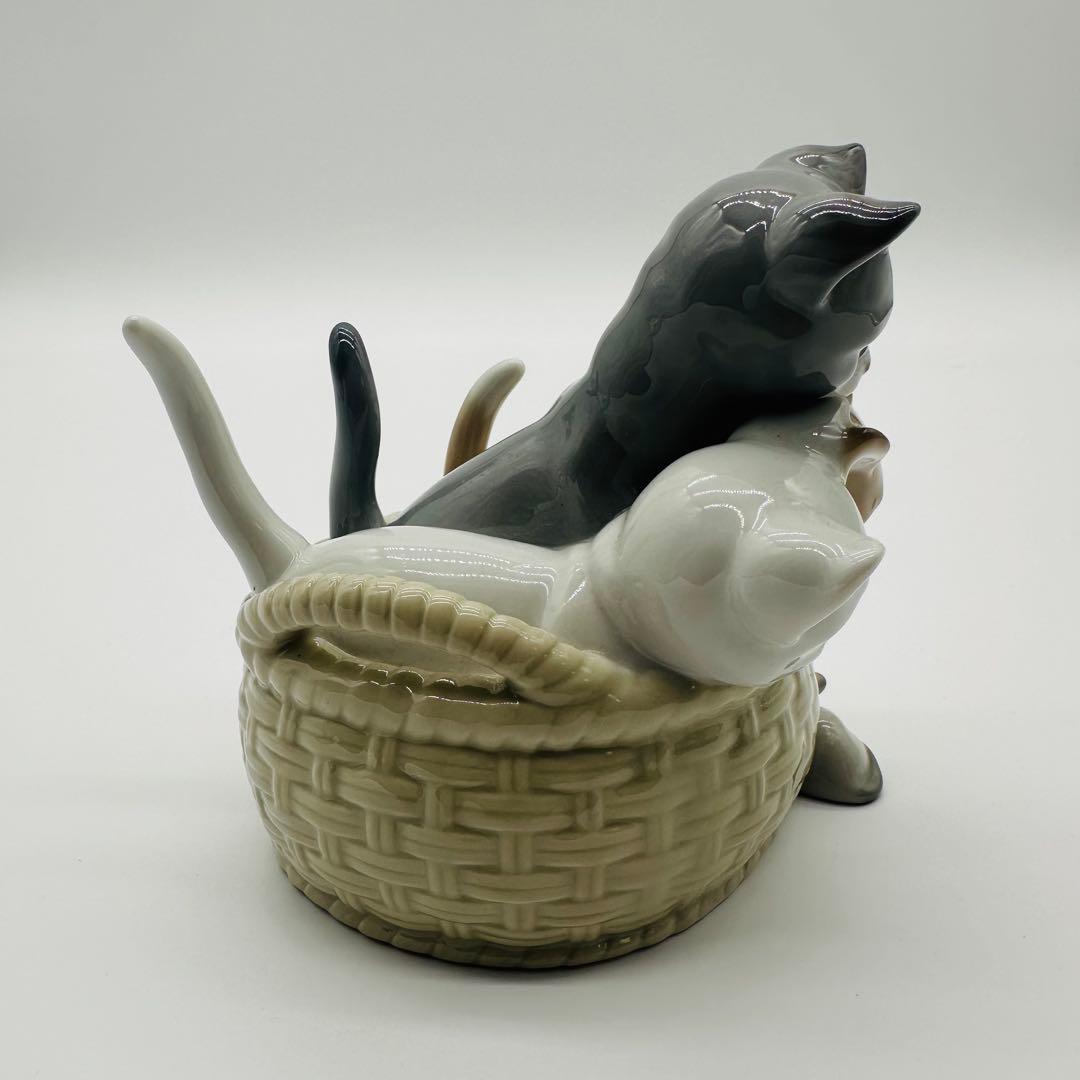 リヤドロ LLADRO 「見いつけた」 08693 フィギュリン 猫 ネズミ