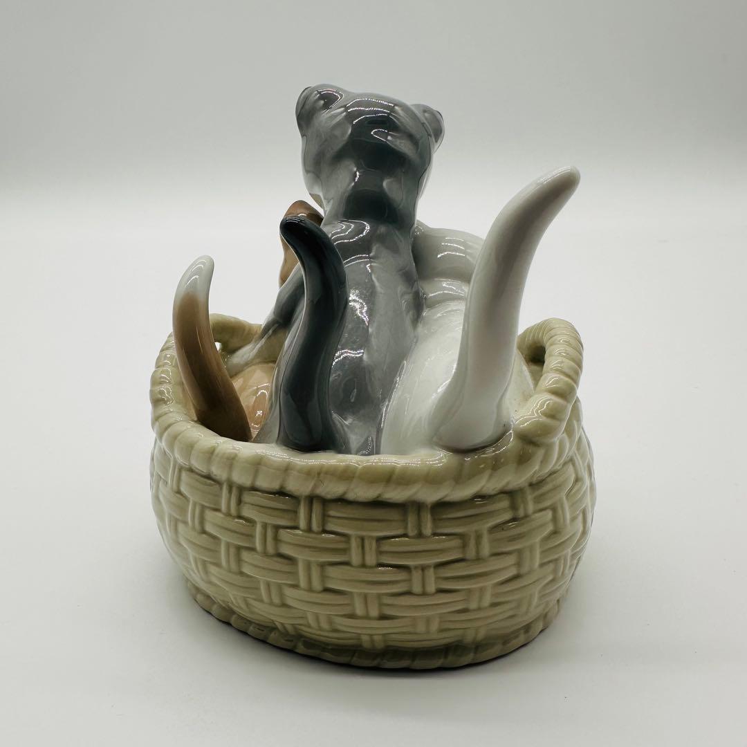 リヤドロ LLADRO 「見いつけた」 08693 フィギュリン 猫 ネズミ