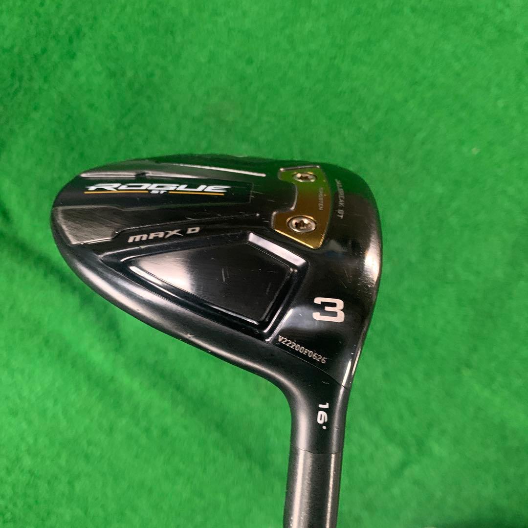 セット】Callaway ROGUE ST MAX D 3W5W MCF 6X