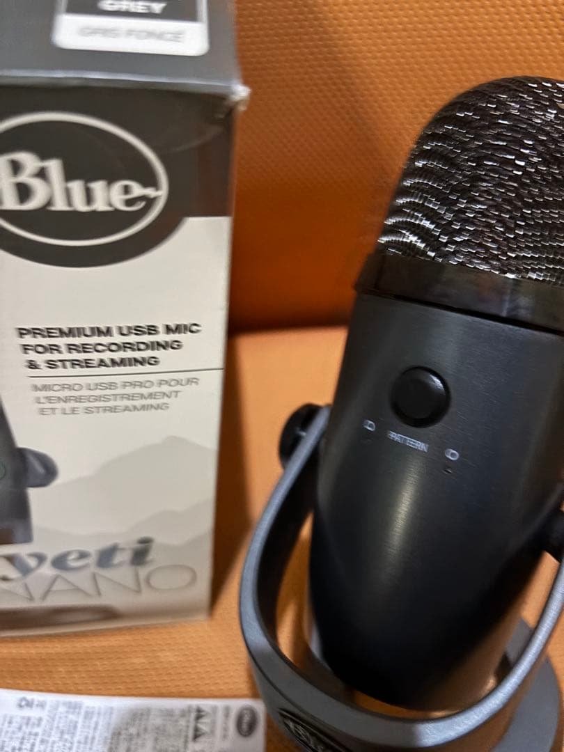 Logicool Blue Yeti Nano デュアルパターンUSB マイク
