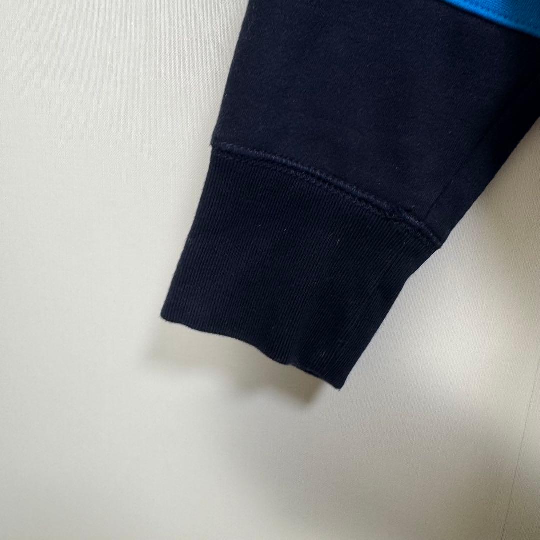 OLDGAP ラガースウェット 裏起毛 ボーダー　カンガルーポケット　長袖