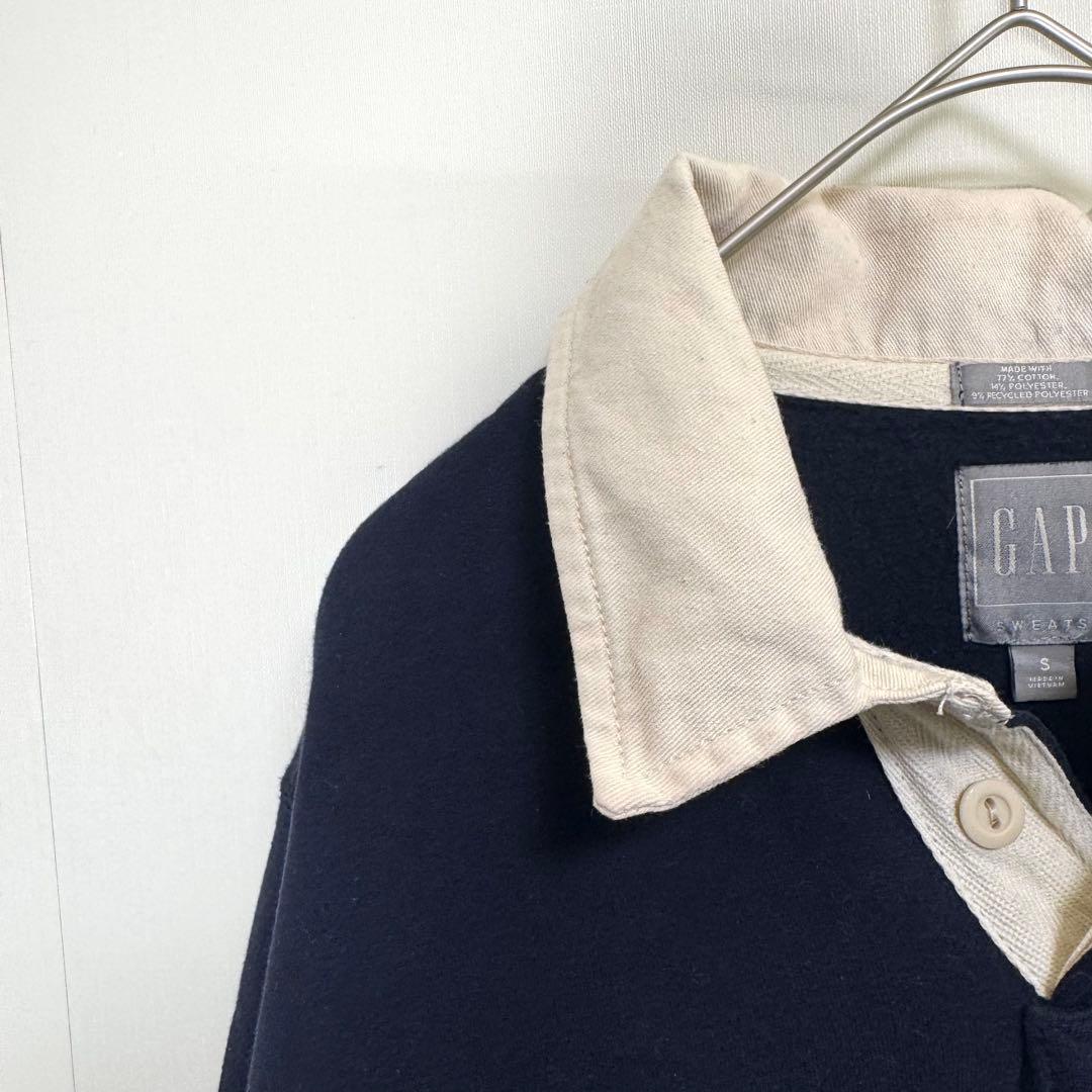 OLDGAP ラガースウェット 裏起毛 ボーダー　カンガルーポケット　長袖