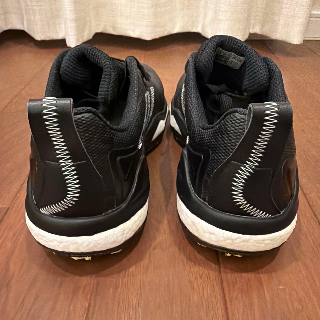 新品同様 adidas コードカオス25 ブラック/ホワイト/レモン 27.0