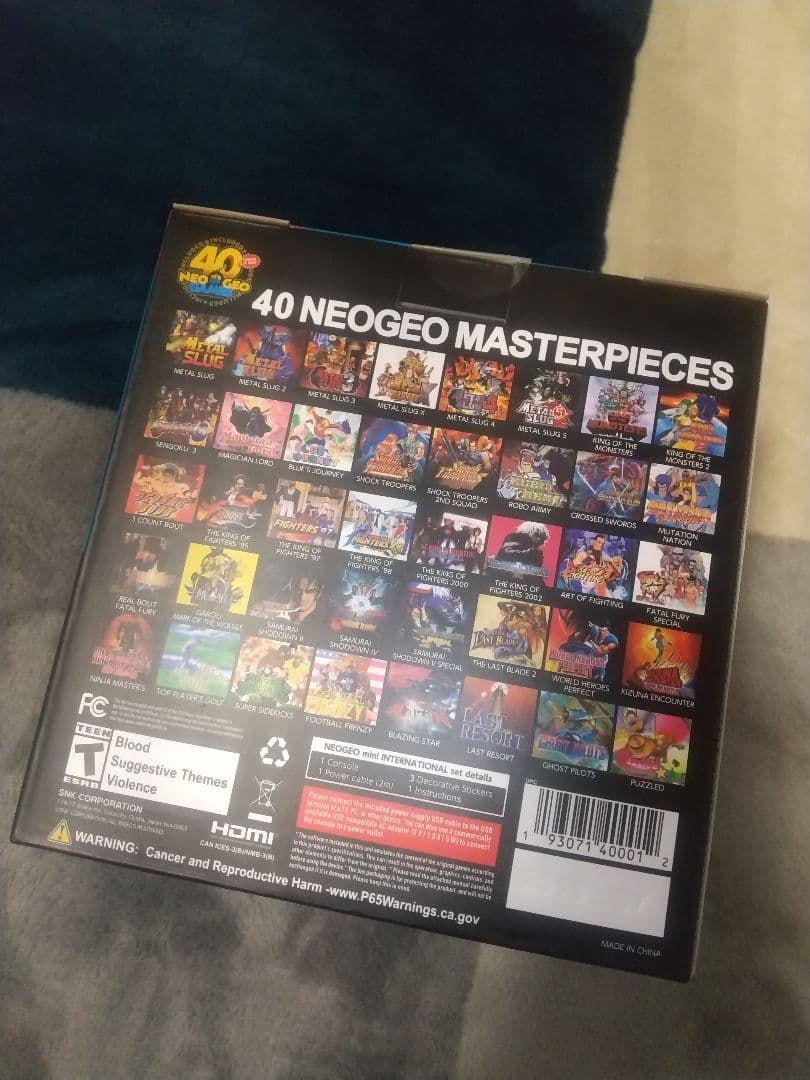 ネオジオミニ インターナショナル版 未開封 NEOGEO mini