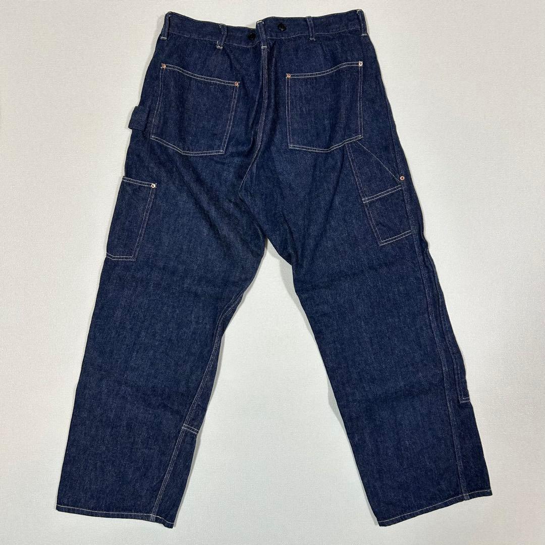comoli レショップ別注　デニムペインターパンツ