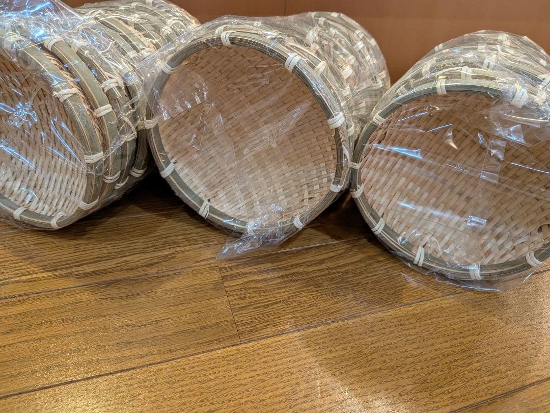 新品 竹ざる 30個セット